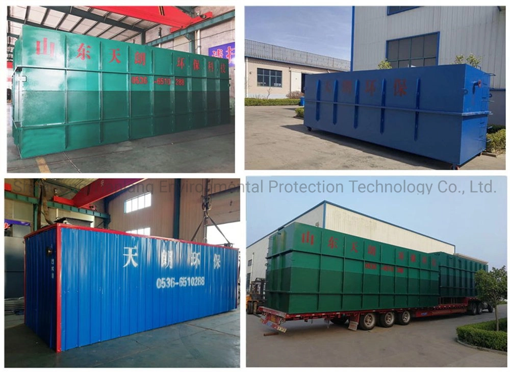 High Quality Industrial / Domestic Wastewater Sewage Treatment Plant Recycling Machine to Discharge