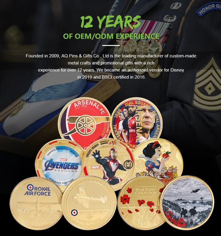 3D Enamel Firefighter Souvenir Challenge Coins Collection Design Emblem Functional (119)