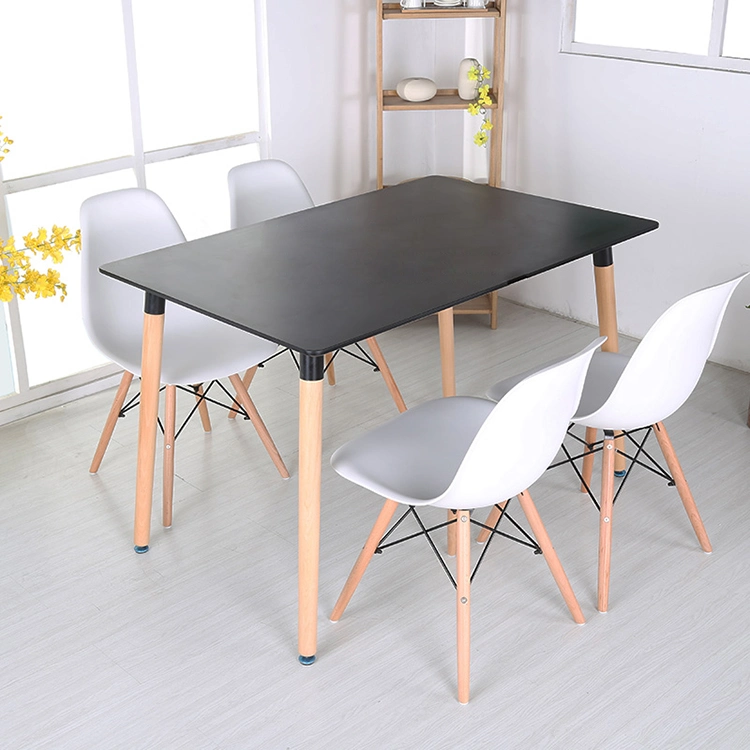 Hot Sale Wooden Fashion Matt Painting Kitchen Table Dining Table