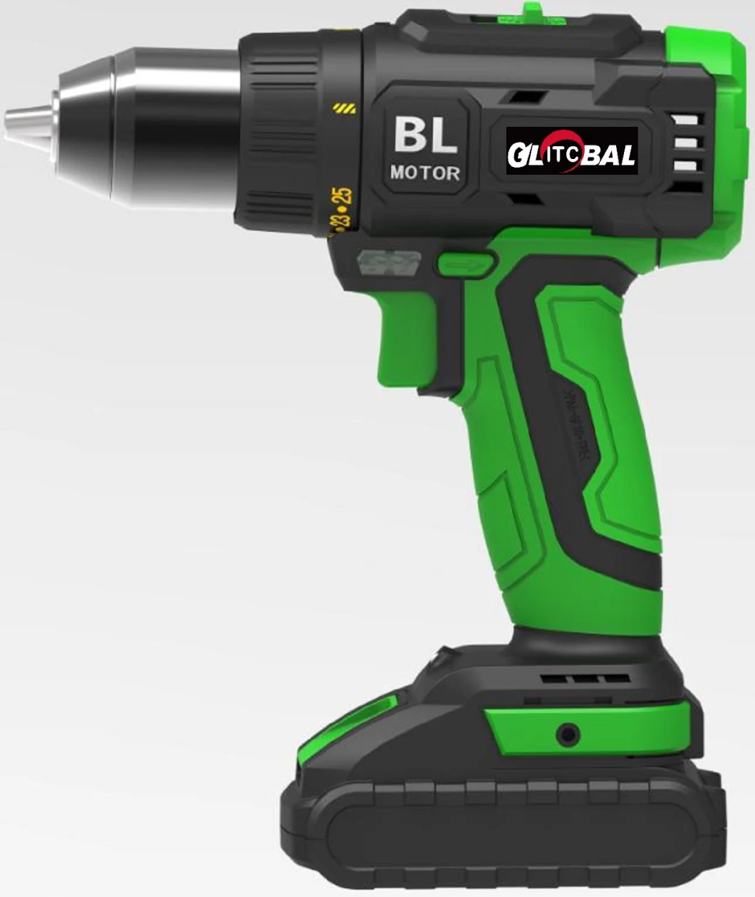 Brushless Powerful Motor-Greenline Li-ion Battery Cordless/Electric Impact Drill/Driver-Power Tools