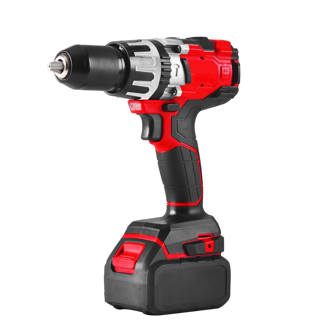 Lanbiao 13mm Cordless Brushless 120nm Hammer Drill 3 Function Impact Drill