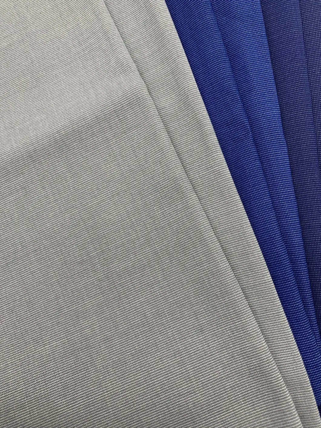 Lightweight Cotton or Polyester Waterproof Fireproof Suit Fabric for Jacket Twill
