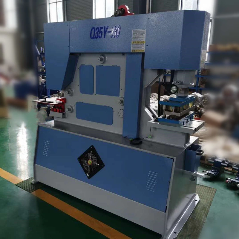 Q35y-12 for Punching and Shearing Notching and Cutting Functions Small Iron Worker