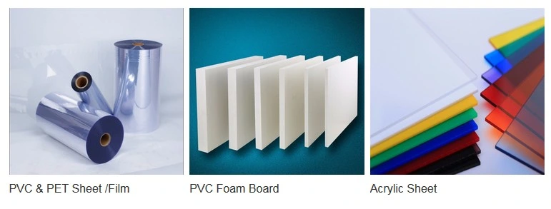 2mm Thick Clear Plastic Pet Film Transparent Color PVC Pet Acrylic Film for Protecive Screen