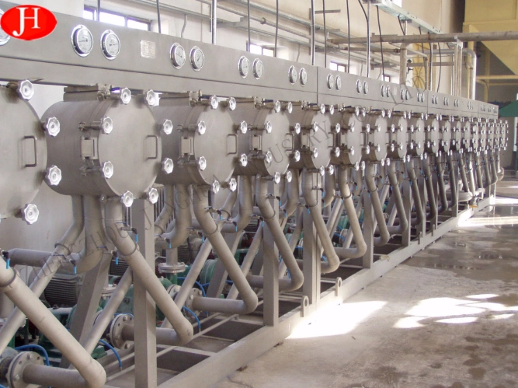 High Quality Cassava Starch Slurry Fiber Separator Plant Hydro Cyclone Starch Milk Dehydrator Plant