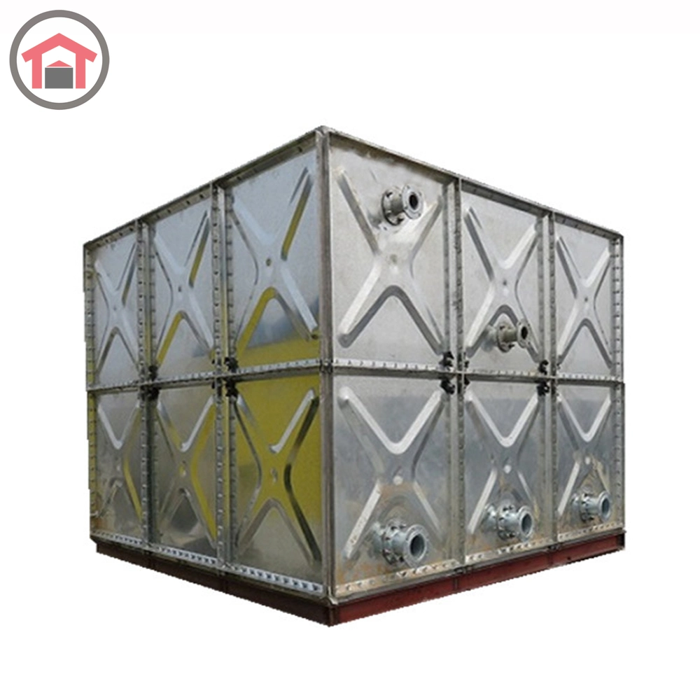 Hot DIP Galvanized Steel Panels Assembled Water Tank for Drinking Water Storage