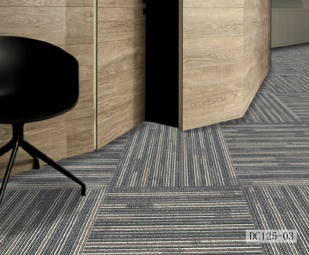 DC125 Commercial Hotel Home Office Carpet Tiles Nylon Pet PP Carpet Hospital Carpet Stairway Carpet Rugs