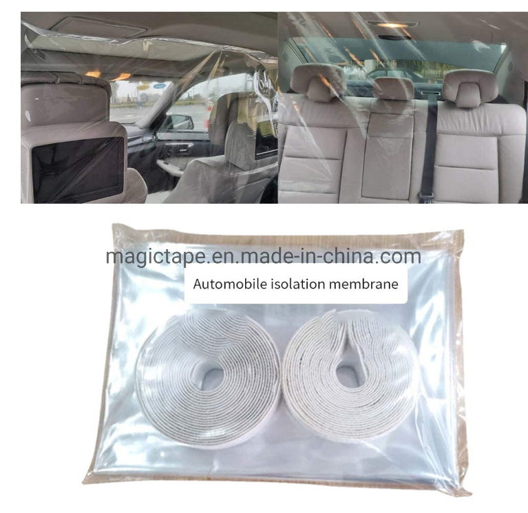 Car Isolation Film Plastic Anti-Fog Taxi Partition Divider Film Isolation Protective Film