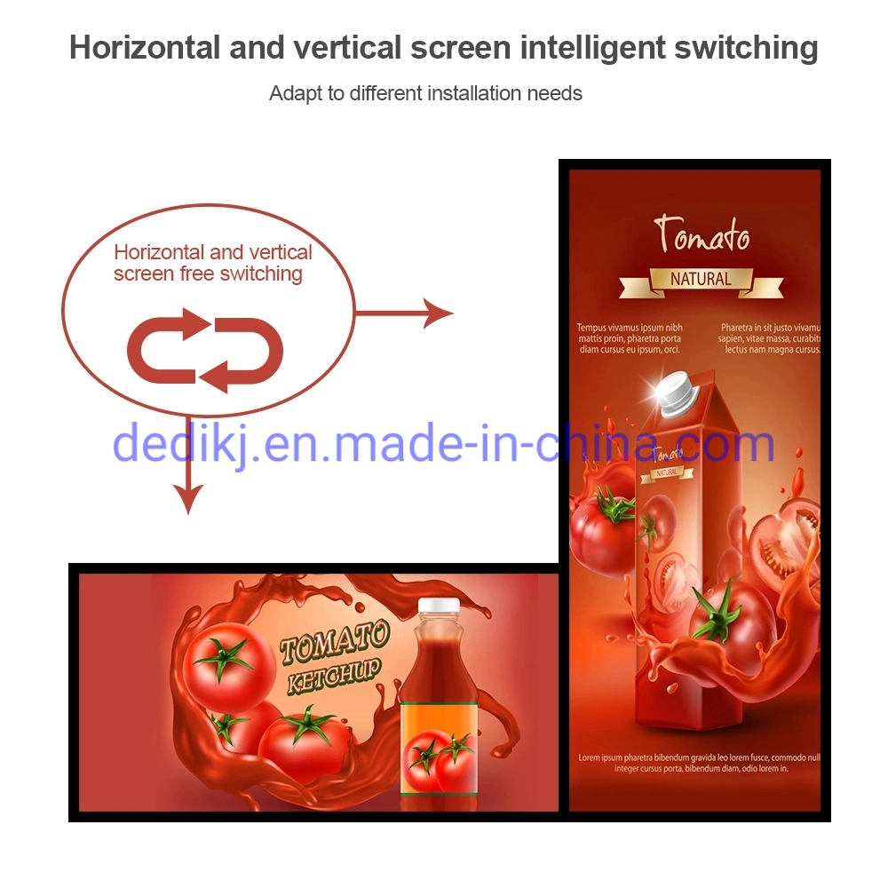 49.5 Inch Advertising Display Stretched Bar LCD Stretched Bar Type LCD Display Stretch Display