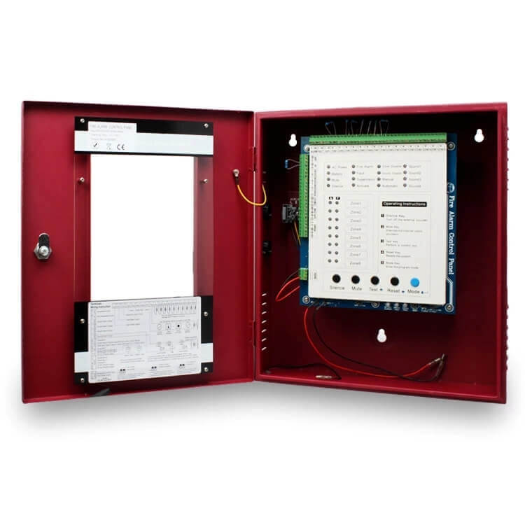 Smoke Detection and Fire Alarm System Fire Detector Control Panel