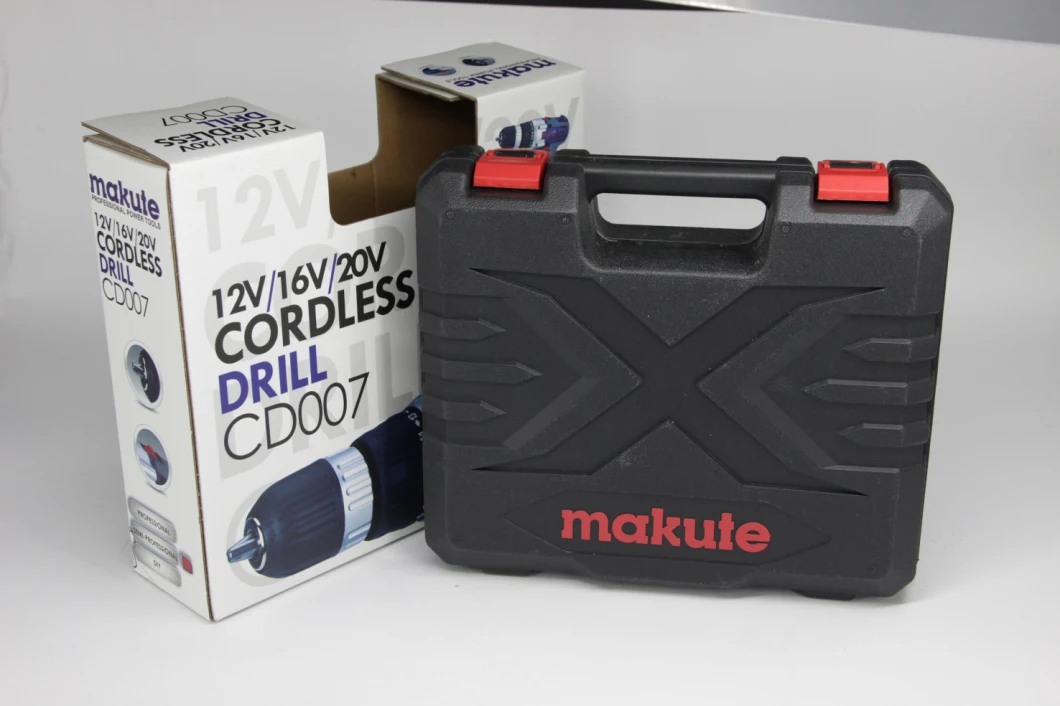 Makute Cordless Screwdriver Hand Drill with Li-ion Battery 12V/16V/20V