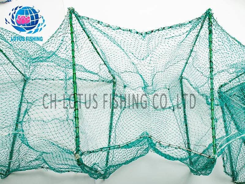 Great Wall Foldable Mesh Long Tube Fishing Nets Eels Crab Shrimp Nets Sale