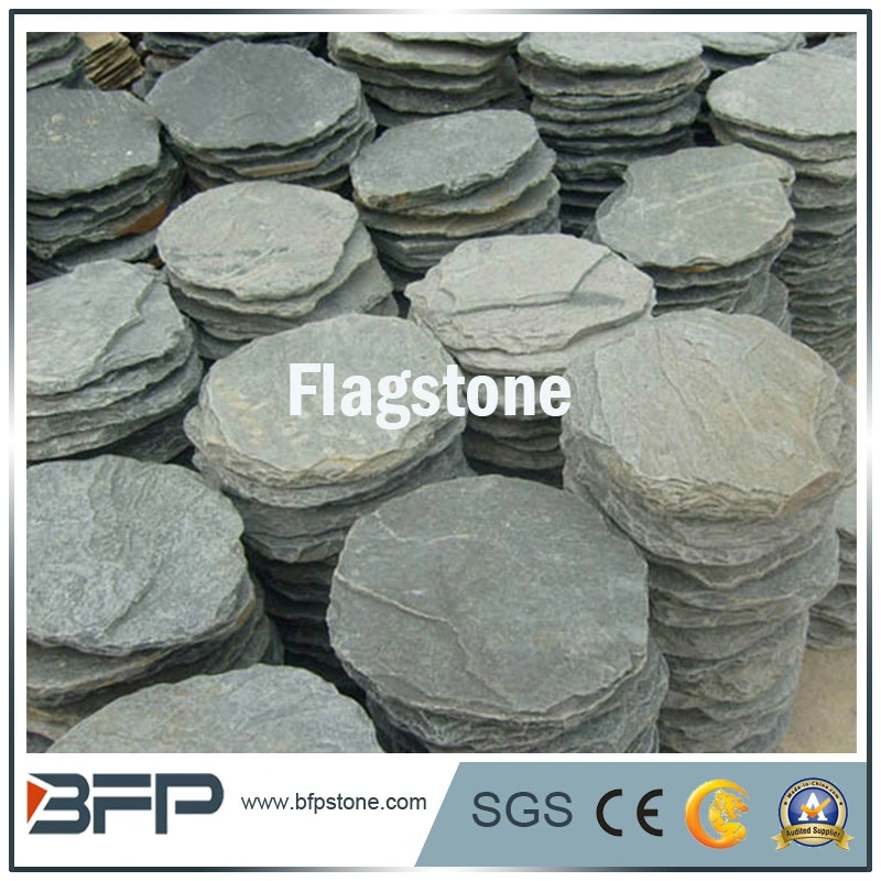 Natural Grey Slate Flagstone Landscape Paving Stone
