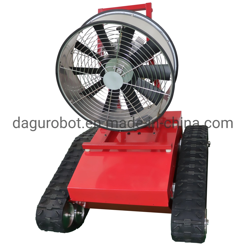 Outdoor Long-Distance Control Fire Rescue Fire Fighting Robot for Firefighter