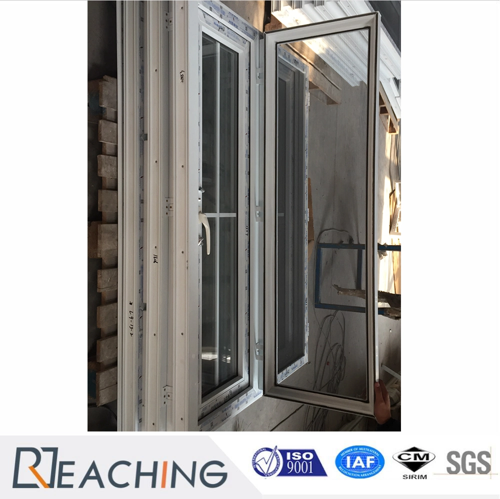 China Manufacturer Grill Window UPVC Window Plastic Casement Window