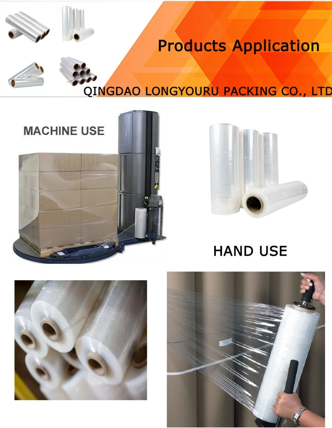 Free Sample LLDPE Plastic Protective Silage Film for Packing Baler
