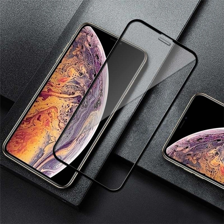 9d Anti-Fingerprint Full Cover Protective Film Mobile Phone Screen Protector for iPhone 12