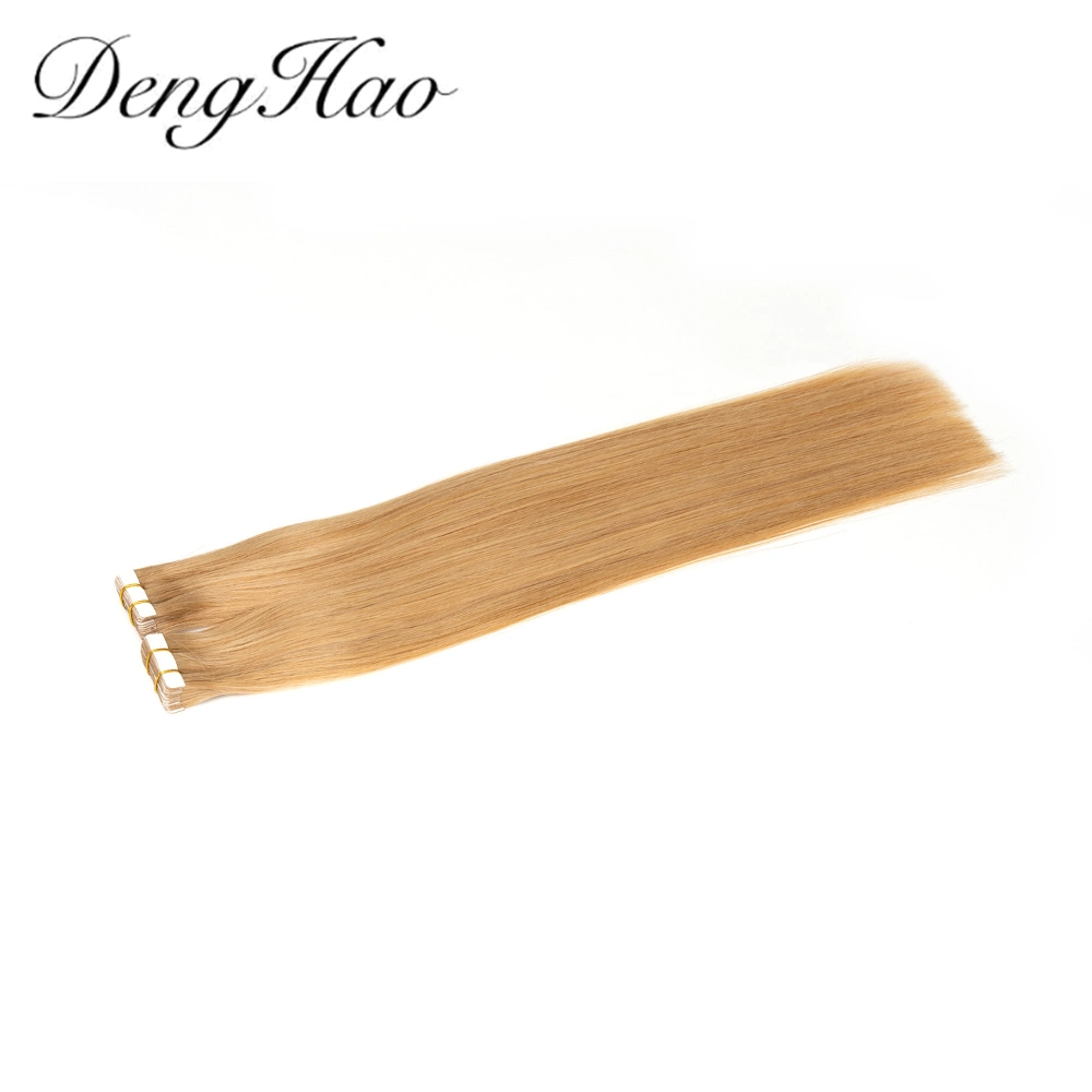 Factory Wholesale Factory No Damage to Any Color Human Hair Tape Extensions