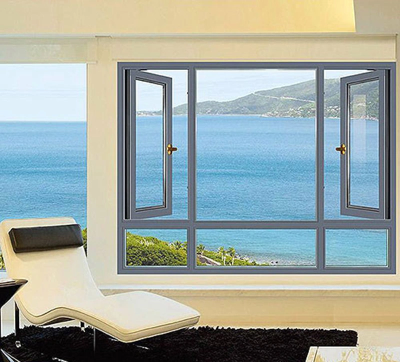 Best Modern Aluminum/Aluminium Frame Metal Glass Casement Window