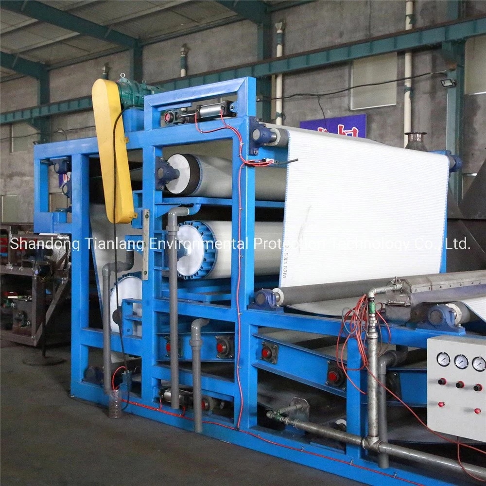 Construction Engineering Sludge Dewatering Belt Filter Press Equipment