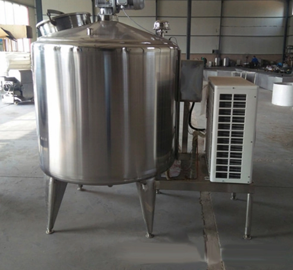 1000L Milk Cooling Chilled Storage Chilling Tank Price