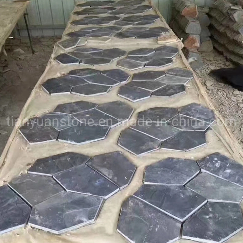 Natural Paving Stone Slate Tiles Cheap Flagstone for Flooring