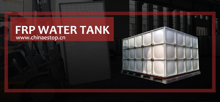 SMC Sectional Panel Portable Square Fibreglass Rectangular Water Tank
