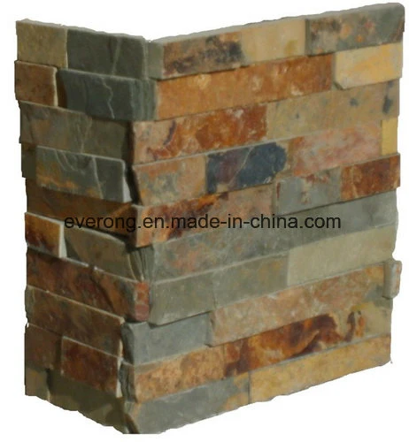 Natural Thin Stone Veneer Flooring Stone Panel Slate Stacked Stone