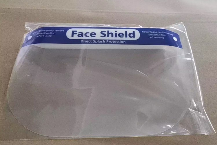 Professional Anti-Fog Dustproof Full Face Protection Clear Plastic Protection Face Shield Transparent Protective Face Shield