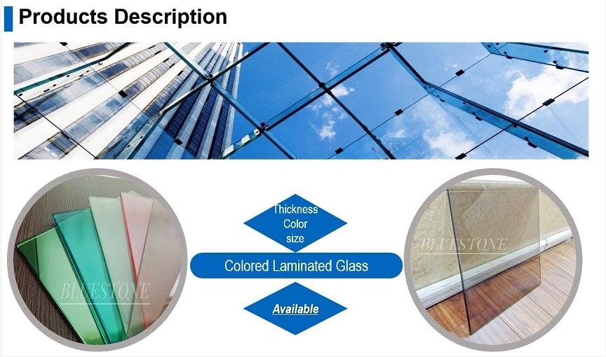 Safety Building Laminated Glass for Glass Door and Glass Window