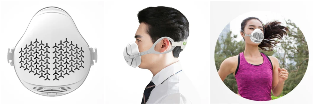 Wearable Air Purifier Masking Smart Electric Anti-Virus Anti-Pollution Outdoor Sports Masking Face Masks