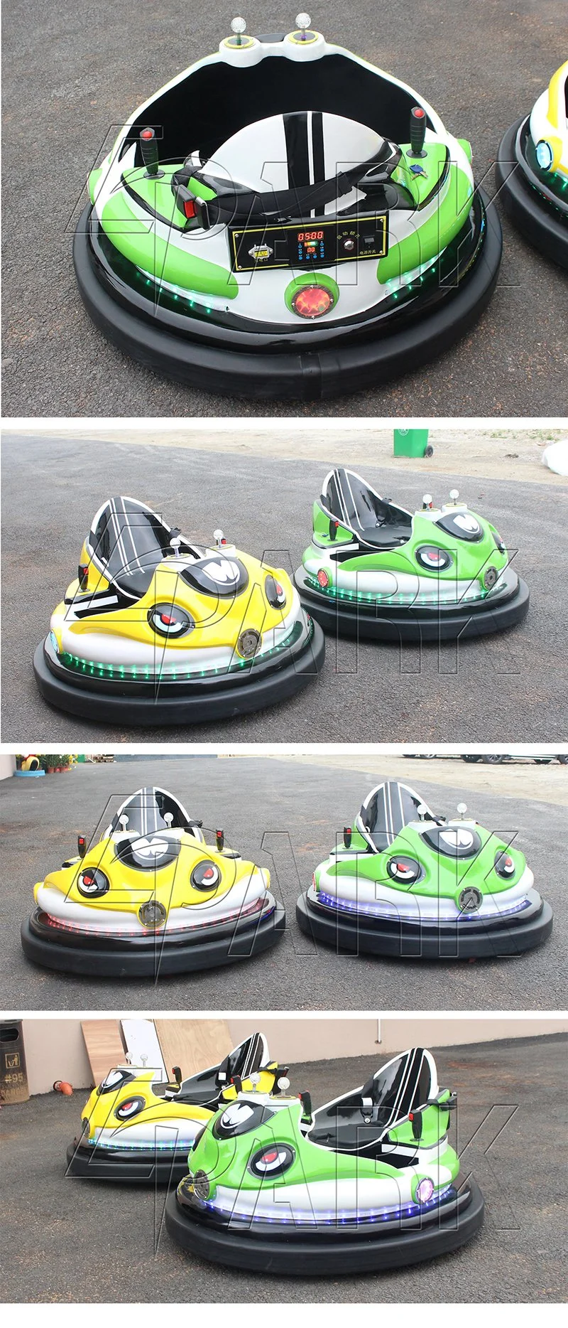 Outdoor Playground Kids Ride Battery Bumper Car Luxury Design Laser Battle Partent-Children Bumper Car