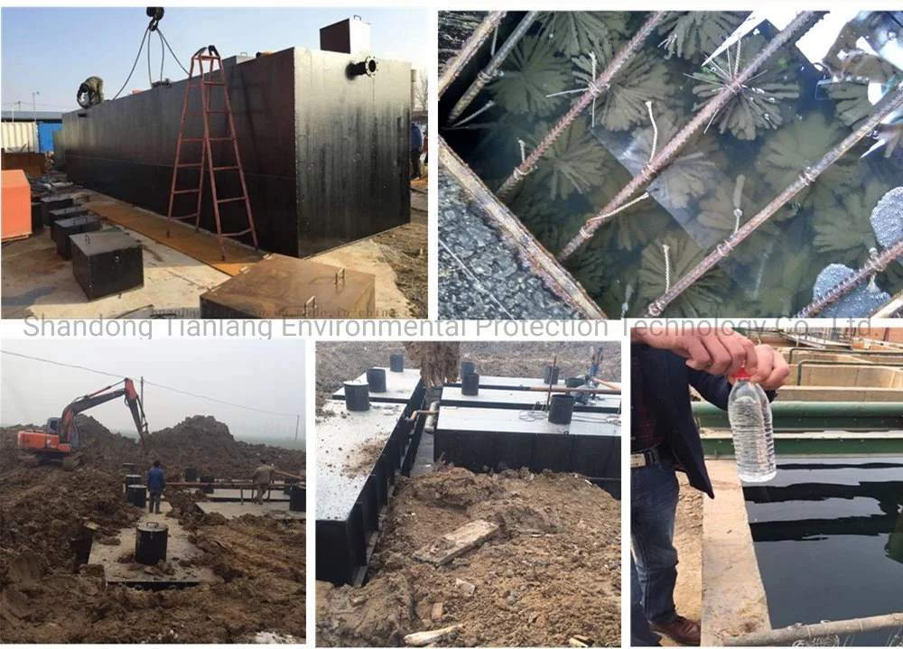 Underground Industrial Sewage Wastewater Reuse Plant for Water Recycling Treatment