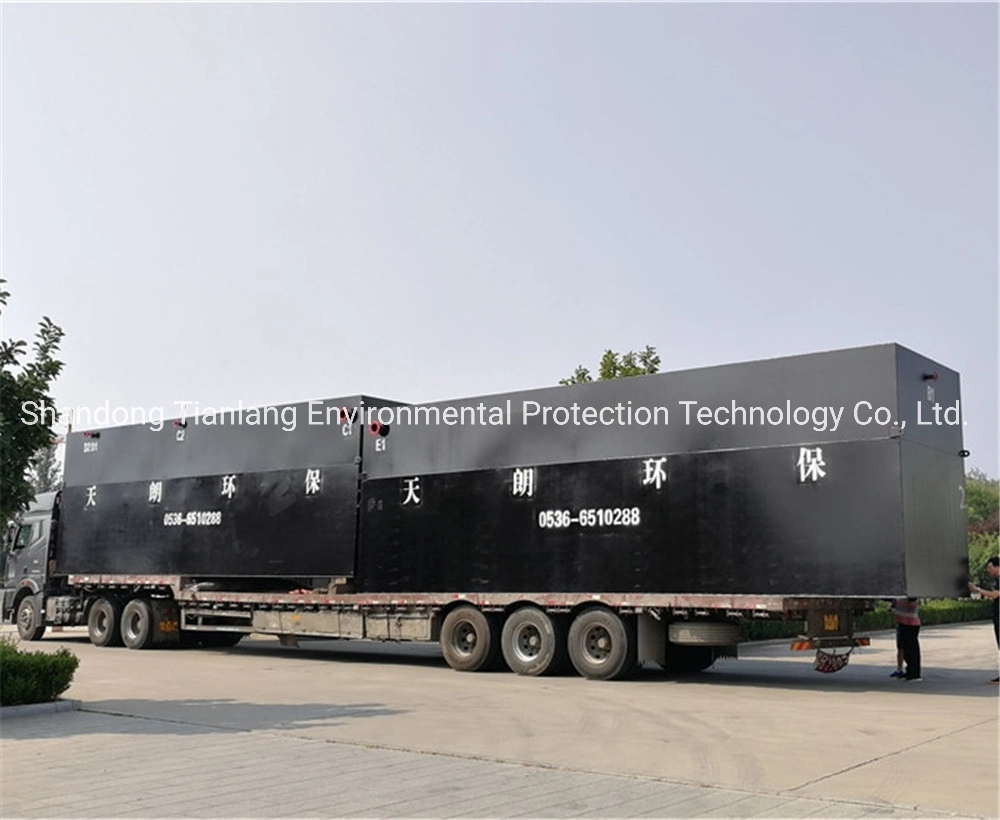 High Efficiency STP Integrated Sewage Treatment Machine Plant