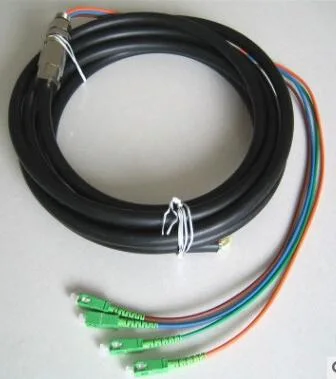 Waterproof Sc APC FC Upc Connector with Optical Pigtail Cable Joint