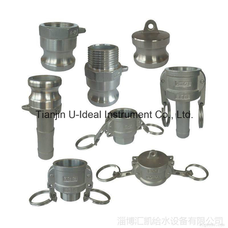 Aluminum - Stainless Steel Pipe Quick Fitting-Pipe Tube Coupling