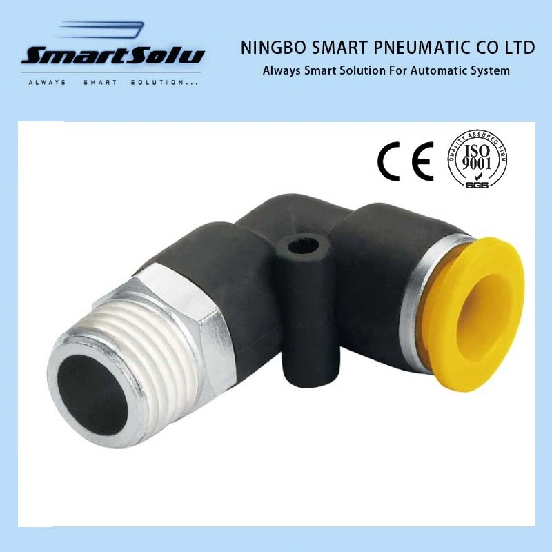 High Quality Pl Type Plastic Pneumatic Push in Tube Fitting