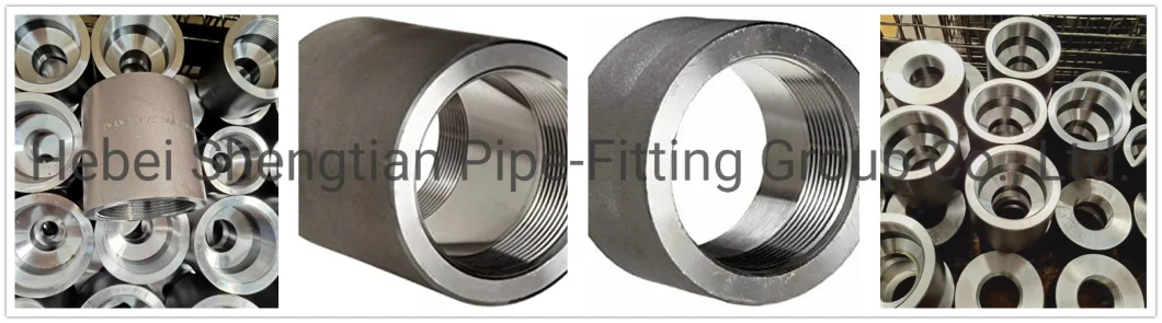 Carbon Steel 3000/6000lb B16.11 Forged Fittings Female Thread Half/Full Coupling
