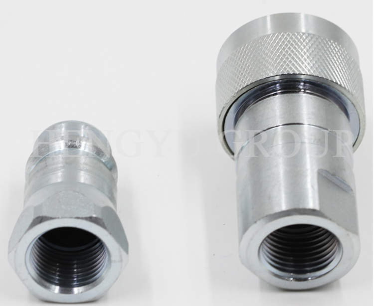 Quick Connect Hose Pipe Fittings ISO 5675 Hydraulic Quick Coupling