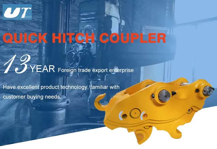 Hydraulic Quick Connect Coupler Excavator Quick Hitch for Bucket and Breaker