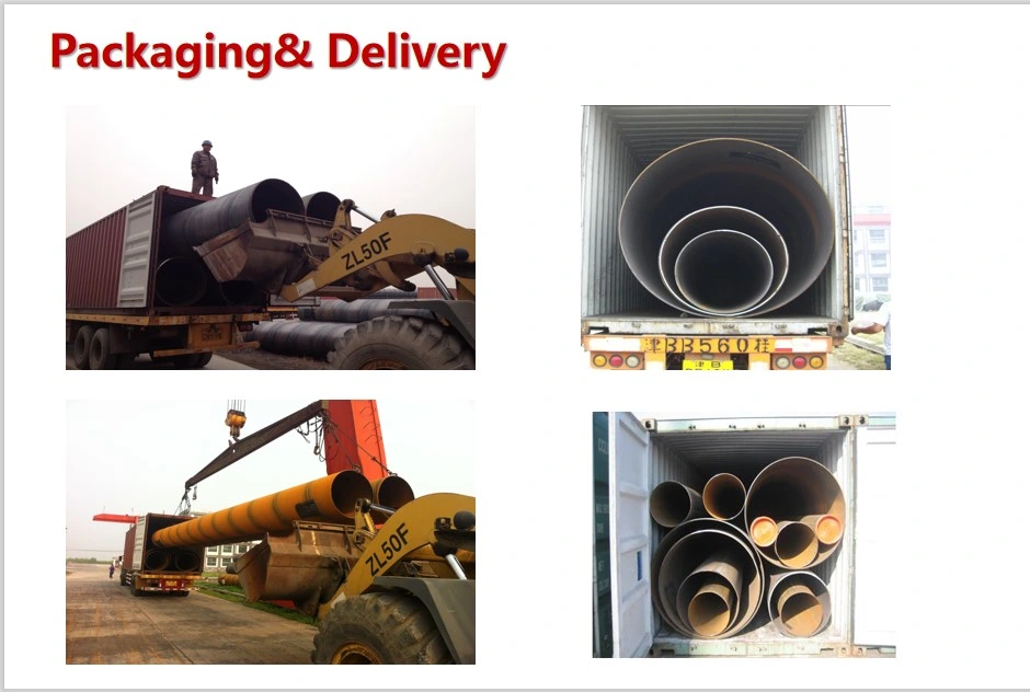 SSAW Spiral Welded Steel Pipes Spiral Welded Pipe and Tube