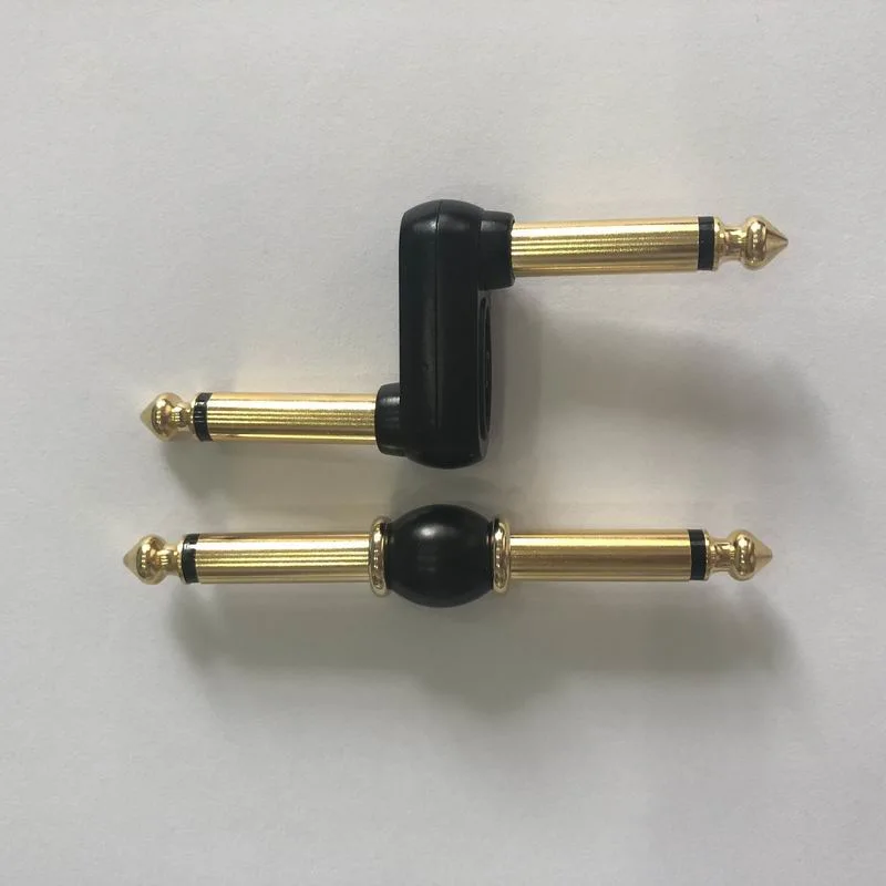 Z-Type 1/4 Inch Jack 6.35 Adapter Guitar Effect Pedal Coupler Connectors