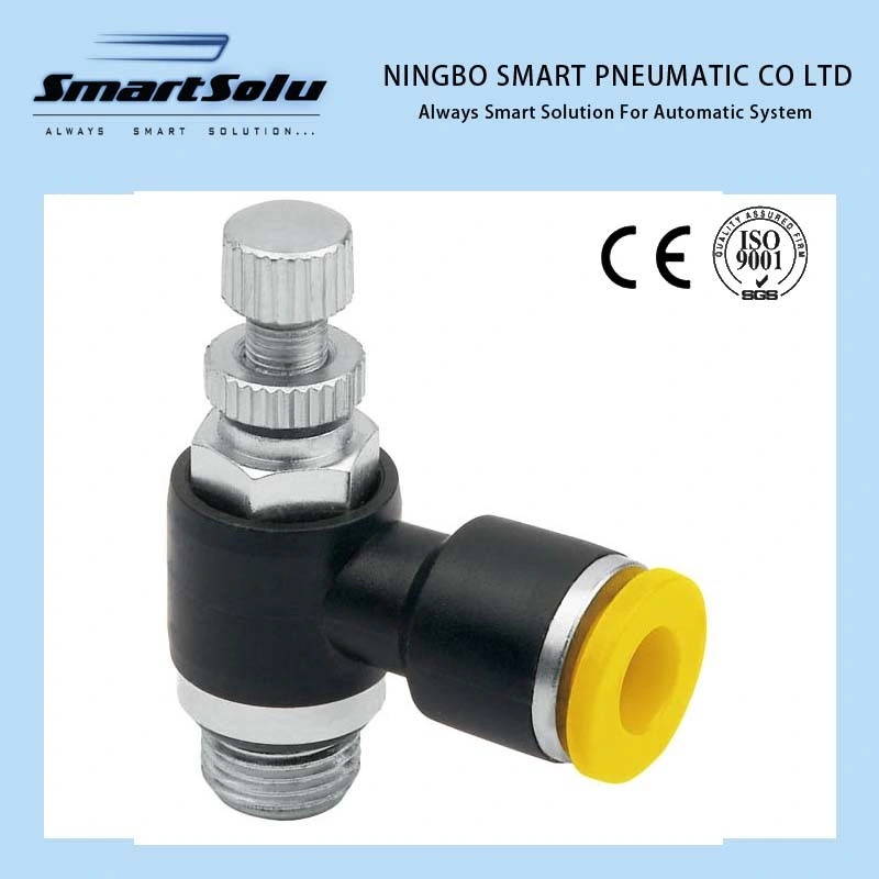 Ningbo Smart High Quality Nes-G Speed Controller Plastic Pneumatic Fittings