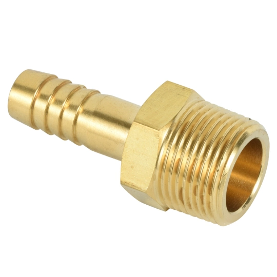Brass/Pipe/Hose Fitting Hose Nipple Hose Connector 3/8X12.7