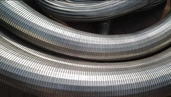 Corrugated Metal Hose with Couplings Gas Connector Air Suspension Rubber Bellow