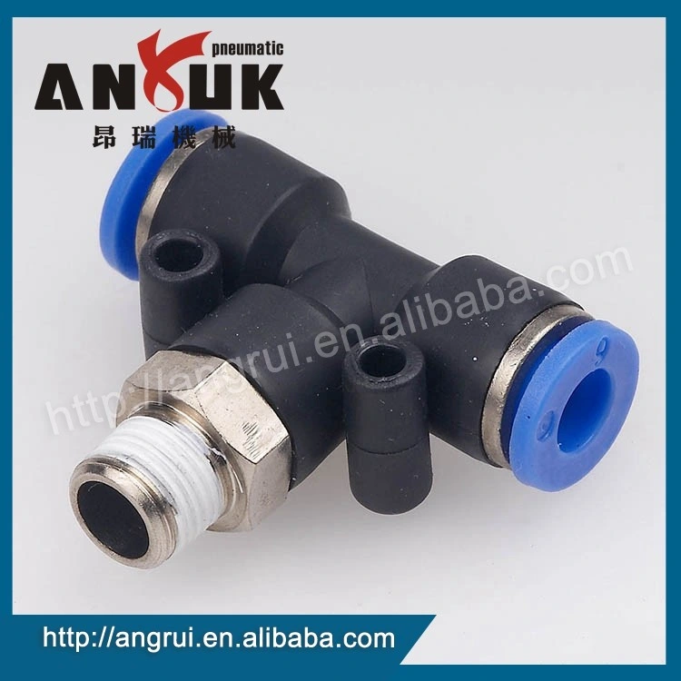 PB Pneumatic One-Touch Air Tube Plastic Connector Fitting
