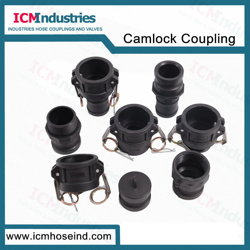 Superior Poly Propylene 1/2''camlock Groove Coupling Quick Disconnect Fittings