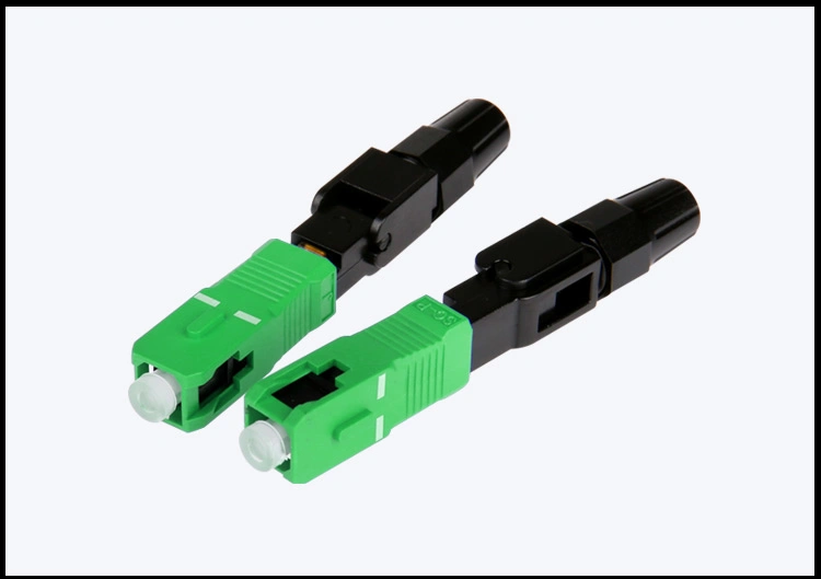 Fiber Optic Equipment Sc/APC Quick Connector Sc Fast Connector Field Assembly Connector