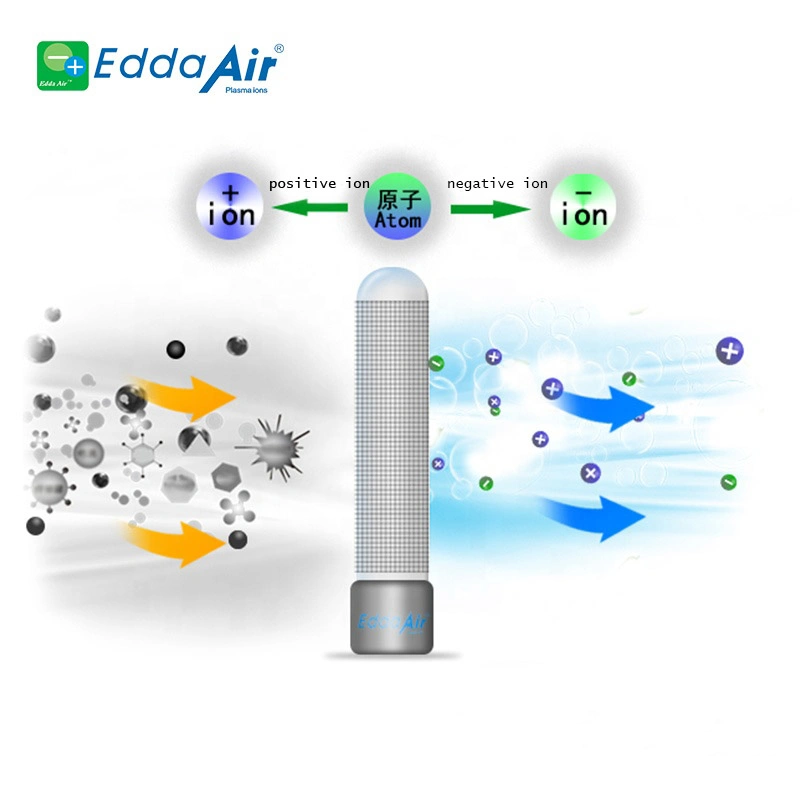 Personal Wearable Plasma Air Purifier with USB Connector