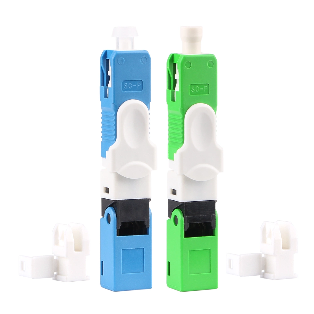 FTTH Fiber Optic Fast Connector ESC250d Sc Upc Fiber Optic Quick Connector FTTH Fast Connector